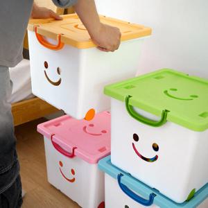 아트박스/보노하우스 화이트 무빙 해피박스 1P 이동식 장난감 정