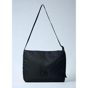 25 FW 발렌시아가 남성 미디엄 모나코 플랩 숄더백 bal0161028blk