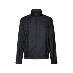 Moncler Gennai 로고 프린트 지퍼 레인코트 1A0009768352 999 TP934963307