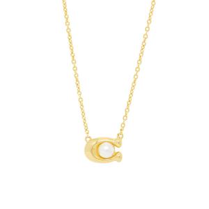 코치 시그니처 여성 목걸이 341916 GLD 100