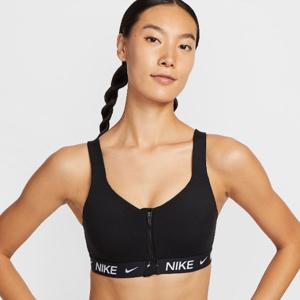 나이키브라탑 WQS HQ2752-010 인디 하이 서포트 패드 지퍼 프런트 스포츠 브라