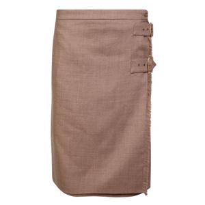 버버리 미디 스커트 8061914 B3561 Beige