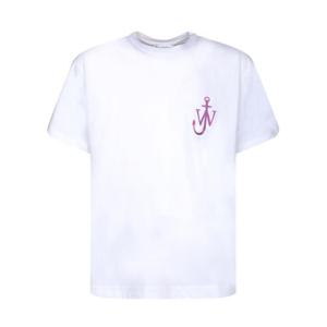 JW앤더슨 반팔 티셔츠 JT0217 PG0980 001 White