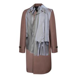 꼼데가르송 코트 PMC003S24 LIGHT BROW Brown