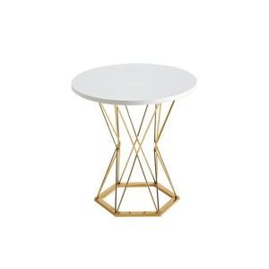 CZ4781 원형 테이블 골드스틸 600 2colors