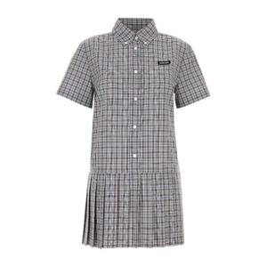 미우미우 자수 코튼 미니 셔츠 원피스 MF5899SOOO17LX F0OBD