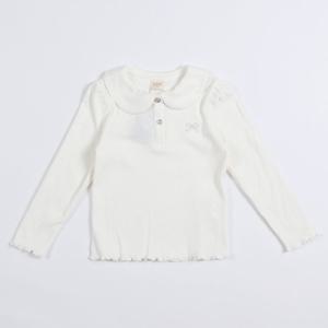 [치크(키즈)]변형 자카드 골지 카라티 CKLA2583G