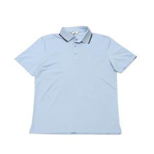 [레노마(셔츠)]카라넥 포인트 티셔츠 반소매 RPUTG1201BU