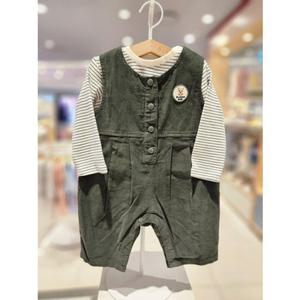 블루독베이비[hu] 25.FW GN)코듀로이세트형우주복B 45A13-601-03 바디수트 외출우주복 티셔츠 우주복세트