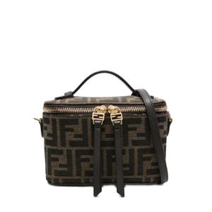 25 FW 펜디 배니티 FF 패턴 탑 핸들 미니 백 8BS108AFPM TP441312737