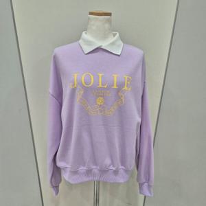 [나인스텝]쥴리카라맨투맨 N25NT5105 PU_YS