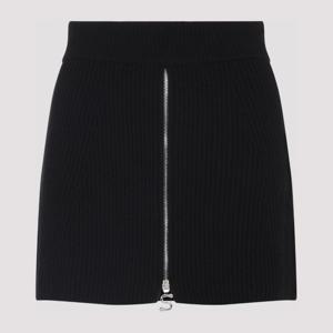 스포트막스 리브 블랙 미니 스커트 2522306012600 12103 005