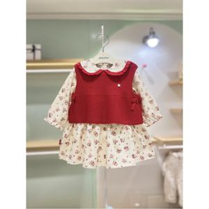 압소바HM (아기원피스)허브니트베스트원피스세트(25년가을신상품) (A2525107)