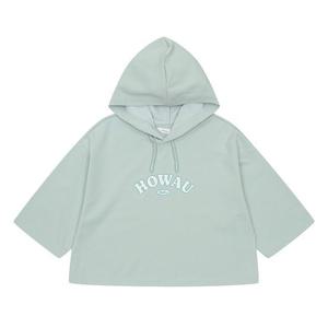 [소이]남아 레터링 7부 후드 티셔츠 23F0482_MT