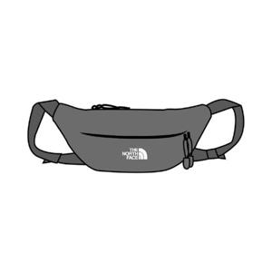 노스페이스 스탠다드 힙 색 블랙 NN2PQ65J