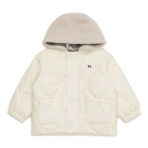 [블루독베이비] 25FW (CR)플리스 후드 덕다운 점퍼A HH (45A1911401)