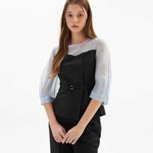 [TAG 278000원][케이엘바이린] 스와 레이어드 블라우스 KGBLPI8200