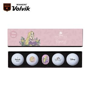 볼빅 비스타3 디즈니 프린세스 라푼젤 4구+볼마커