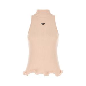 펜디 민소매 티셔츠 FS9740AVFE F1T6T PINK