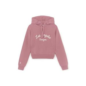 MLB  (3FKPV0454-07PKL) 여성 바시티 후드 스웨터 풀오버