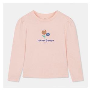 [스파오][키즈] 숄더 셔링 긴팔 티셔츠 (SPLAC38KG1-T)