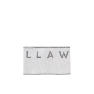 M PQC CMAA24W711_OW 남성 로고 니트 넥워머