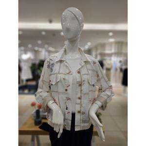 [포커스]MARIO포커스 버드나염 배색 린넨자켓 FM5D3JK32375