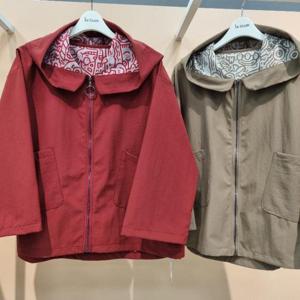 라티움 HC34 국내생산 가볍게착용하기좋은 뒷덮게8부소매카훈후드가을점퍼 T2533jp04