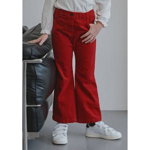 [빈BEEN]BZ62PT03RD 레드 코듀로이 일자 팬츠