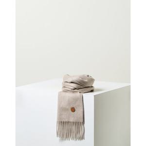 [헤지스]HJMU5F501I2_남여공용 베이지  멜란지 캐시미어 머플러