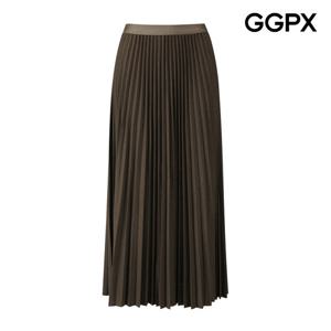 GGPX  큐빅 플리츠 밴딩 스커트 (GP8SK004F)