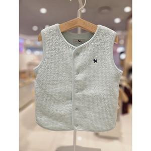 블루독베이비[hu] 25.FW겨울신상 MN)쭈글퀼팅베스트 45C70-030-02 베스트 내의우주복 실내조끼 실내복