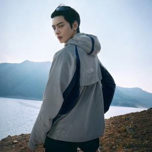 노스페이스 NJ3LR51B 남성 런닝자켓 페이서 후드 바람막이