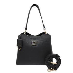 [에스콰이아]25FW 신상 소프트 클래식 분리수납 여성 버킷 토트 크로스백 ECEFHB682BK