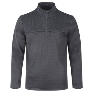 남자 겨울 퀄팅 반집업 기모 긴팔 티셔츠 BR-TSW-JT888M-차콜