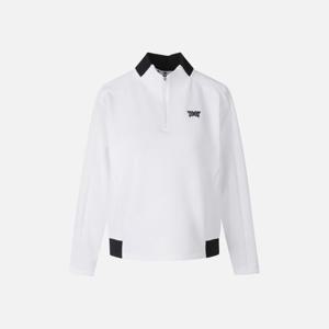 M PXG골프긴팔티 UQC PGWPW1415-01 여성 겨울 컬러 블록 긴팔 티셔츠