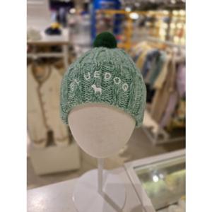 [블루독베이비] 25 FW(그린)울 니트 심블 비니(45C1480202)겨울 모자 백일 돌 선물 조카 크리스마스 (45C14