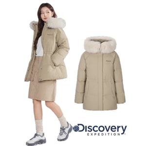 디스커버리 2025F W 겨울 여성 DWDJ98056BGL 켈리구스다운미드패딩