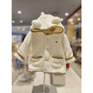 블루독베이비[hu]25.FW겨울신상 CR)큐트베어퍼점퍼 45C13-111-01 뽀글이점퍼 패딩점퍼 퍼자켓 아우터 후드