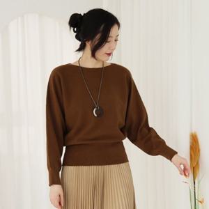 [웬디즈갤러리]보트넥 가오리 니트 /소프트 데일리 마실룩 TKN105