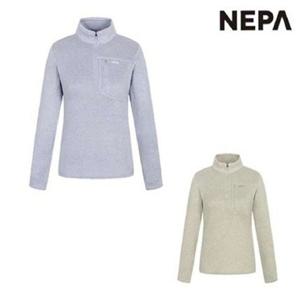 [네파] 여성 플리스 긴팔 기모 집업 티셔츠 7J85401