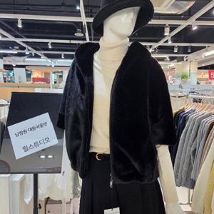 밀스튜디오 DP02 페이크퍼 7부소매밍크 LRBMUR105