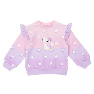 [프렌치캣(백)]별나염 져지 맨투맨 Q46DBT060