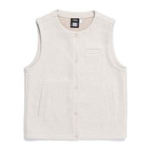 내셔널지오그래픽 N254WVT210 여성 글리제 라운드넥 베스트 SILVER BIRCH