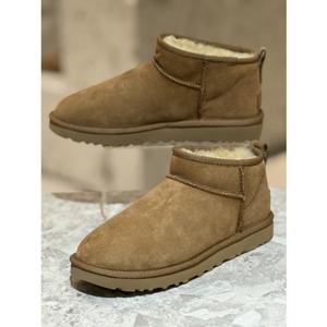 어그 UGG 여성 오버로크 스티치 울트라미니 부츠 1665302500 체스트넛