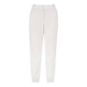 M 파리게이츠골프바지 NQC 521D4PF681_IV 여성 부클 배색 로고 자수 패딩 팬츠