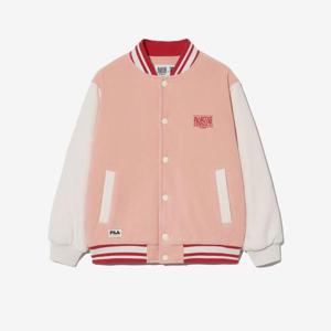 [휠라키즈] 휠라키즈 X 마리떼 플리스 바시티 자켓 (FK2JKG4M01X_IPK)