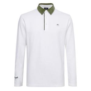 [와이드앵글]남성 CO 코듀로이 카라 폴로 티셔츠 Off White(WMW25271W3)