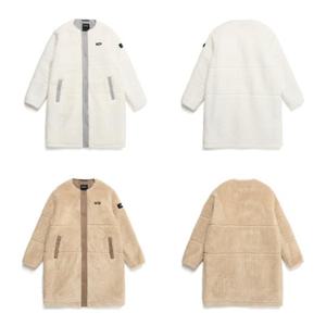 [내셔널지오그래픽]N234WFJ130 웨이젤라 플리스 뽀글이 롱기장 집업