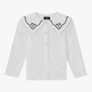 [셀덴(아동)]자수 티블라우스 EDBL24W02